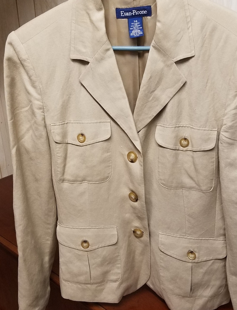 Linen blazer